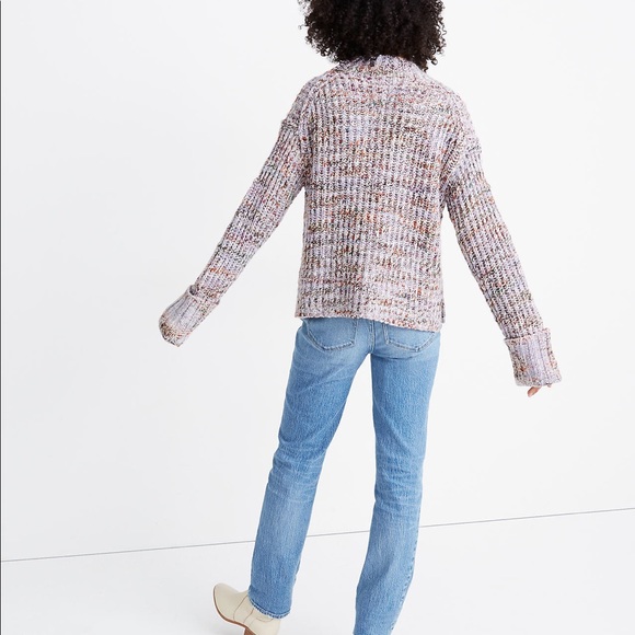 NWT Madewell Rayner Mockneck Sweater - Small - Picture 3 of 5